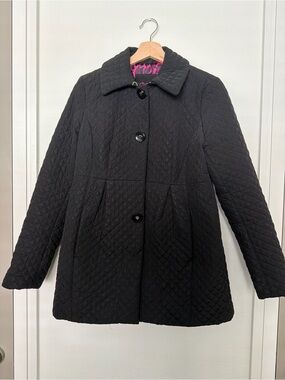 BETSEY JOHNSON • vintage quilted bow coat/jacket